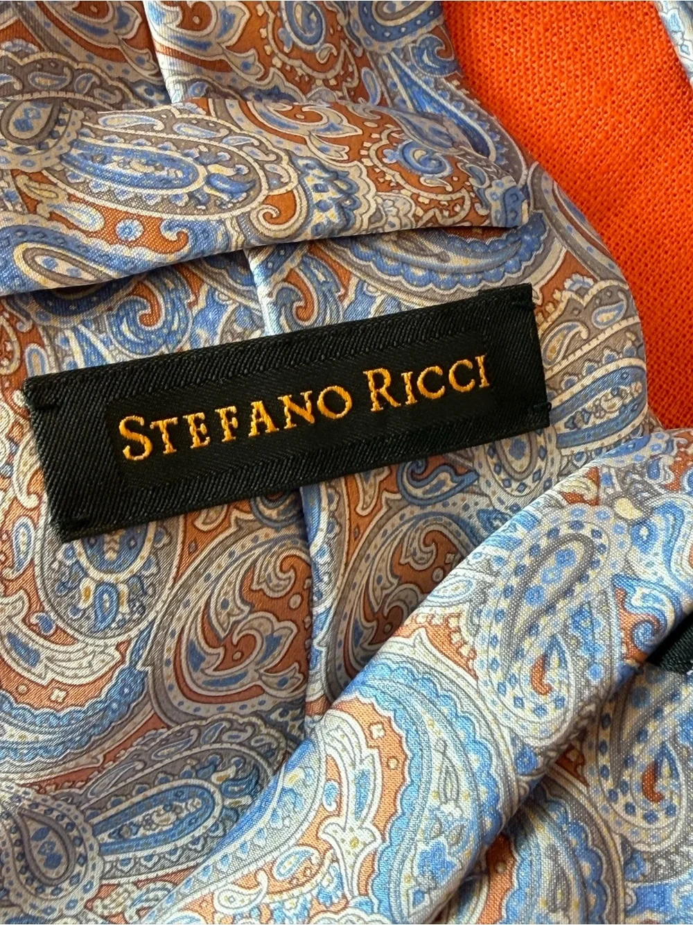 Stefano Ricci Paisley Silk Tie